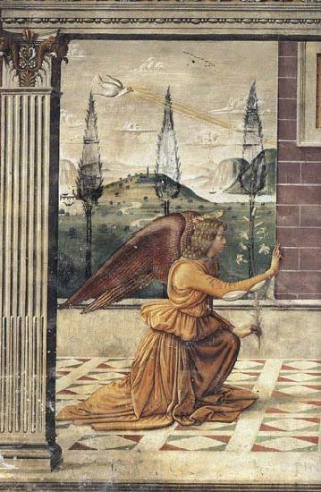 Mainardi, Sebastiano Annunciation oil painting image